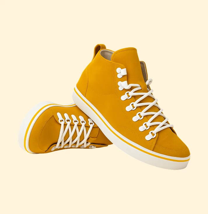 Street Style High-Top Sneakers