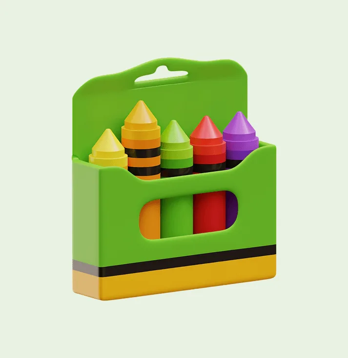 Creative Kids Washable Crayon Set